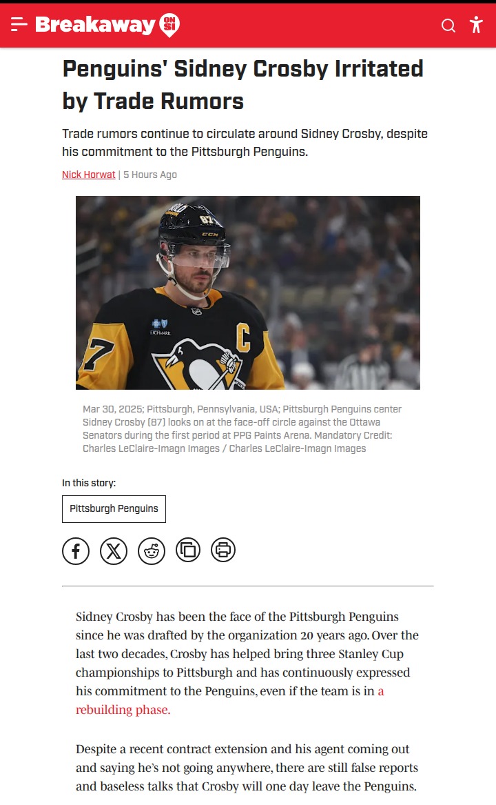 Sid the Kid Shuts Down Trade Chatter