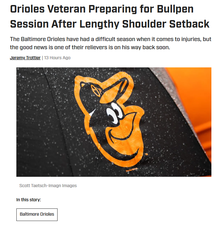 Suárez Eyes Comeback: O’s Bullpen Boost?
