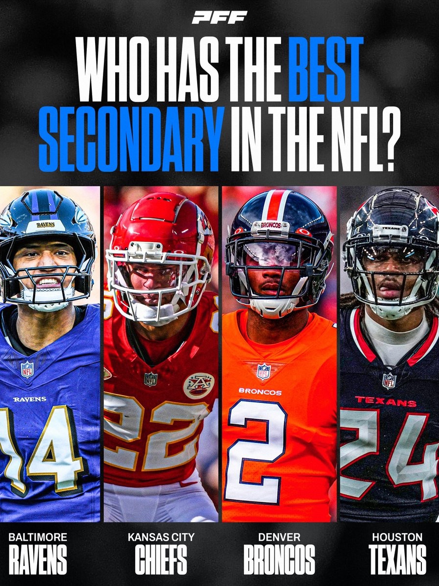 Which team has the best secondary?