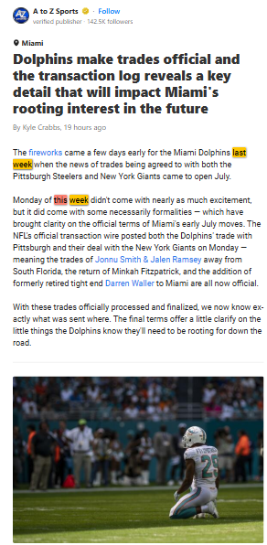 Fins’ Big Trades: Fitzmagic Returns, Waller’s Gamble