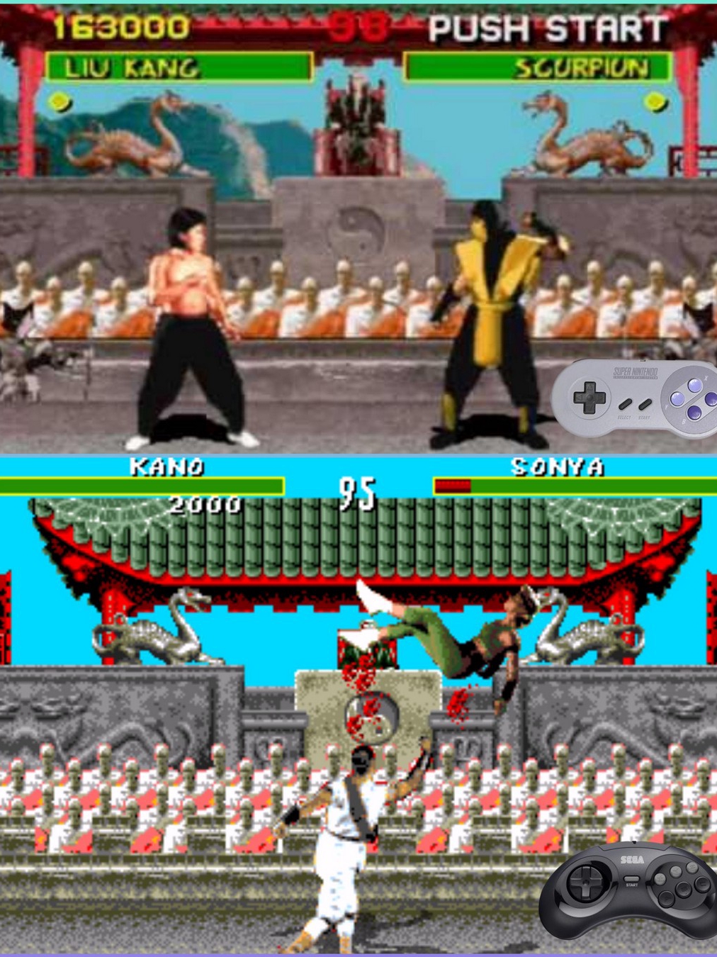 Mortal Kombat debate: sega blood or nintendo sweat?