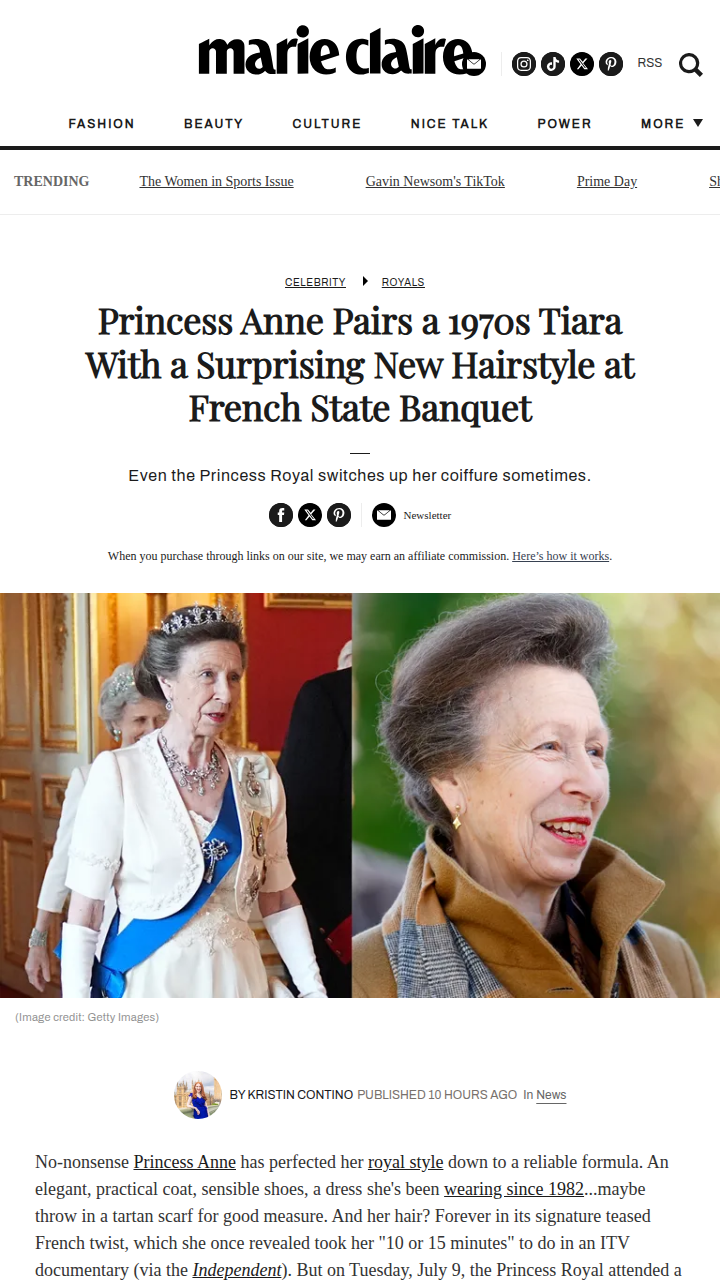 Anne’s Tiara Throwback & Hair Switch-Up! 👑