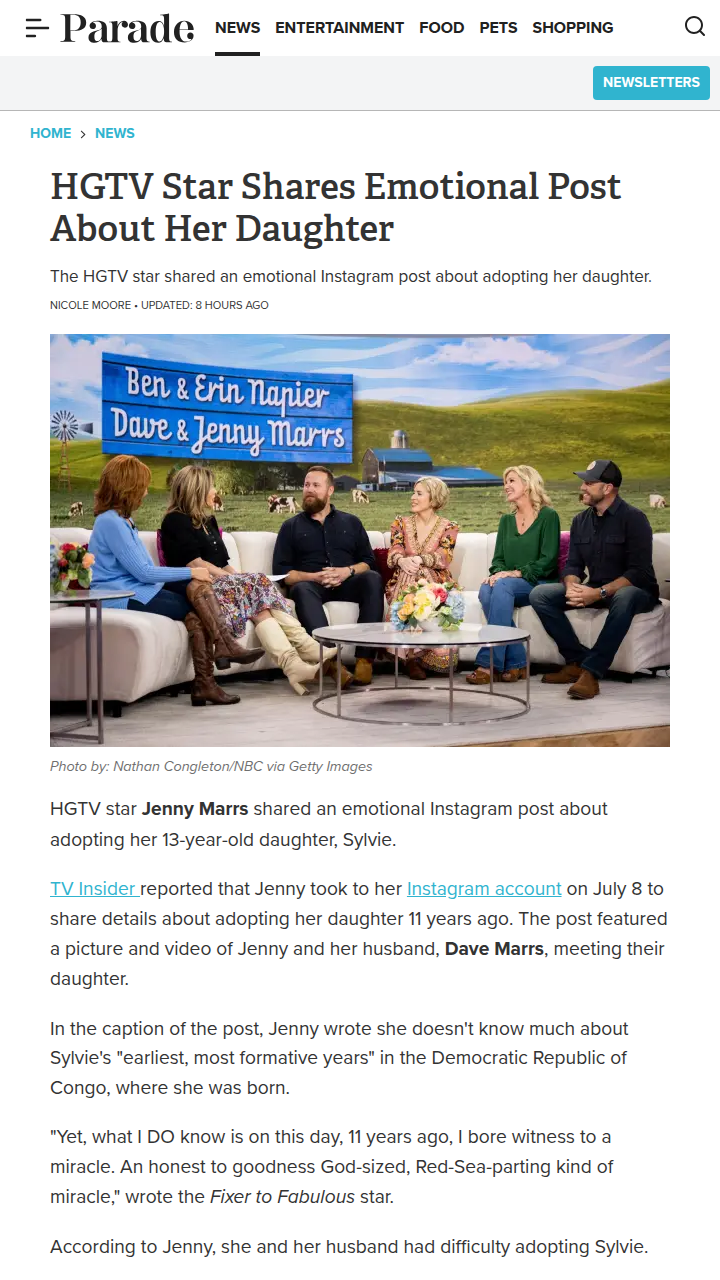 Jenny Marrs' Post Sparks Fandom Debate 🧐