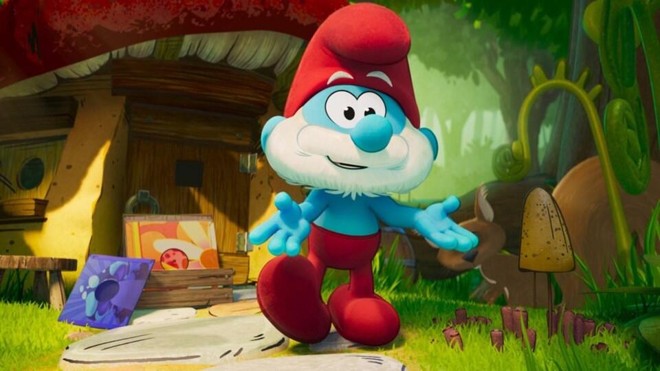 Rihanna as Smurfette?! Blue-tiful Twist 💙
