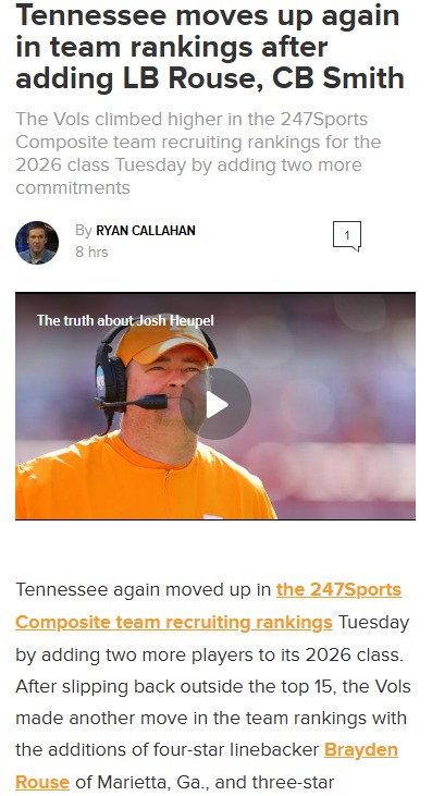 Vols Surge Past Gators & Nittany Lions!