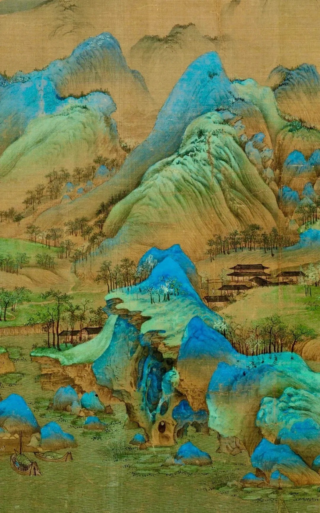 Recognizing a Famous Painting A Thousand Miles of Rivers and Mountains 