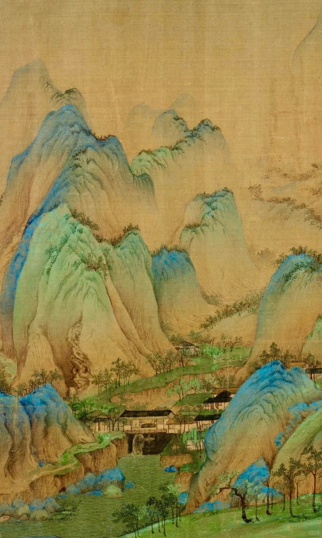 Recognizing a Famous Painting A Thousand Miles of Rivers and Mountains 