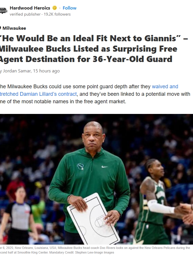 Could Brodie Boost the Bucks’ Backcourt?