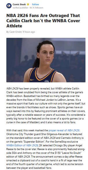 WNBA Cover Snub: Did 2K Miss the Mark?