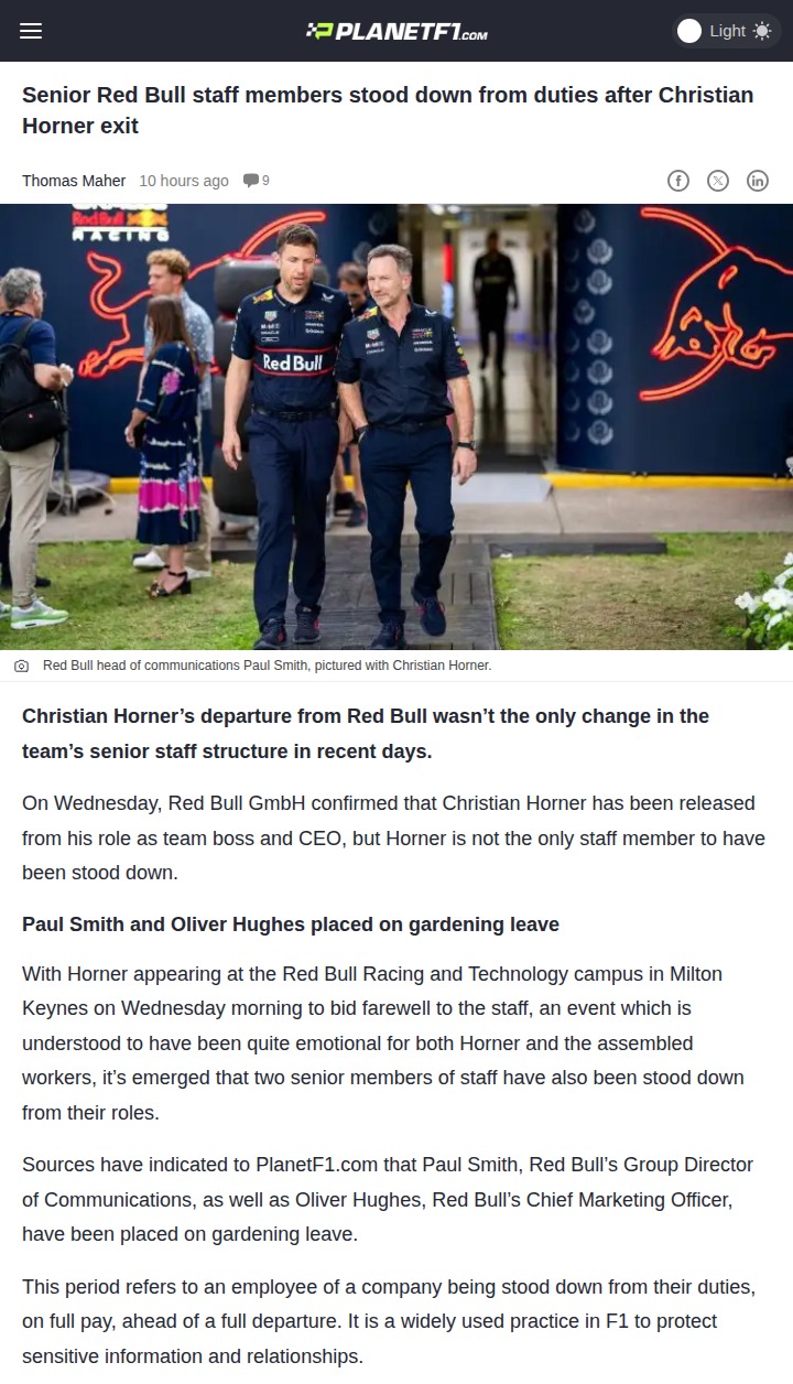 Red Bull Shake-Up: Horner & Crew Out!
