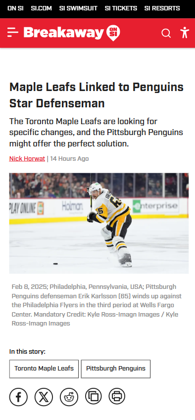 Leafs Eyeing EK65: Blockbuster Brewing?