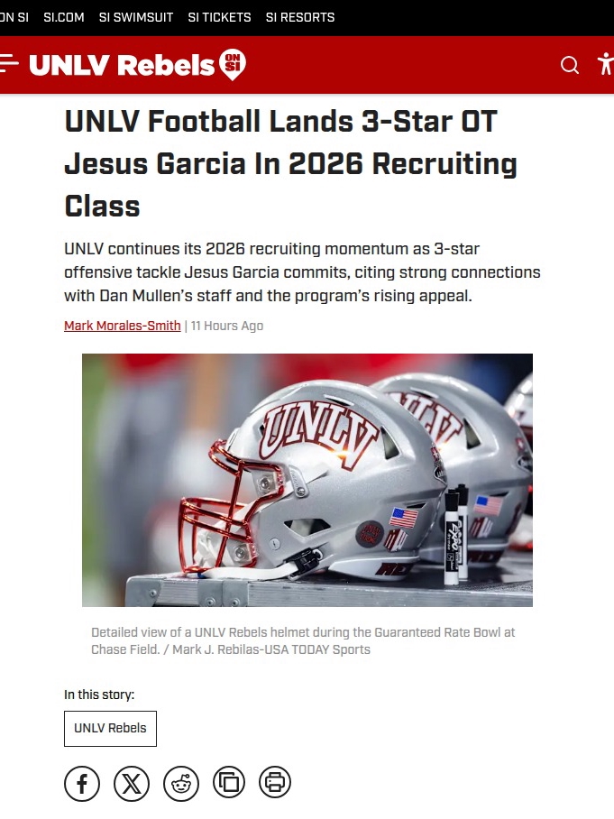 Rebels Steal Top OT Garcia from Rivals!