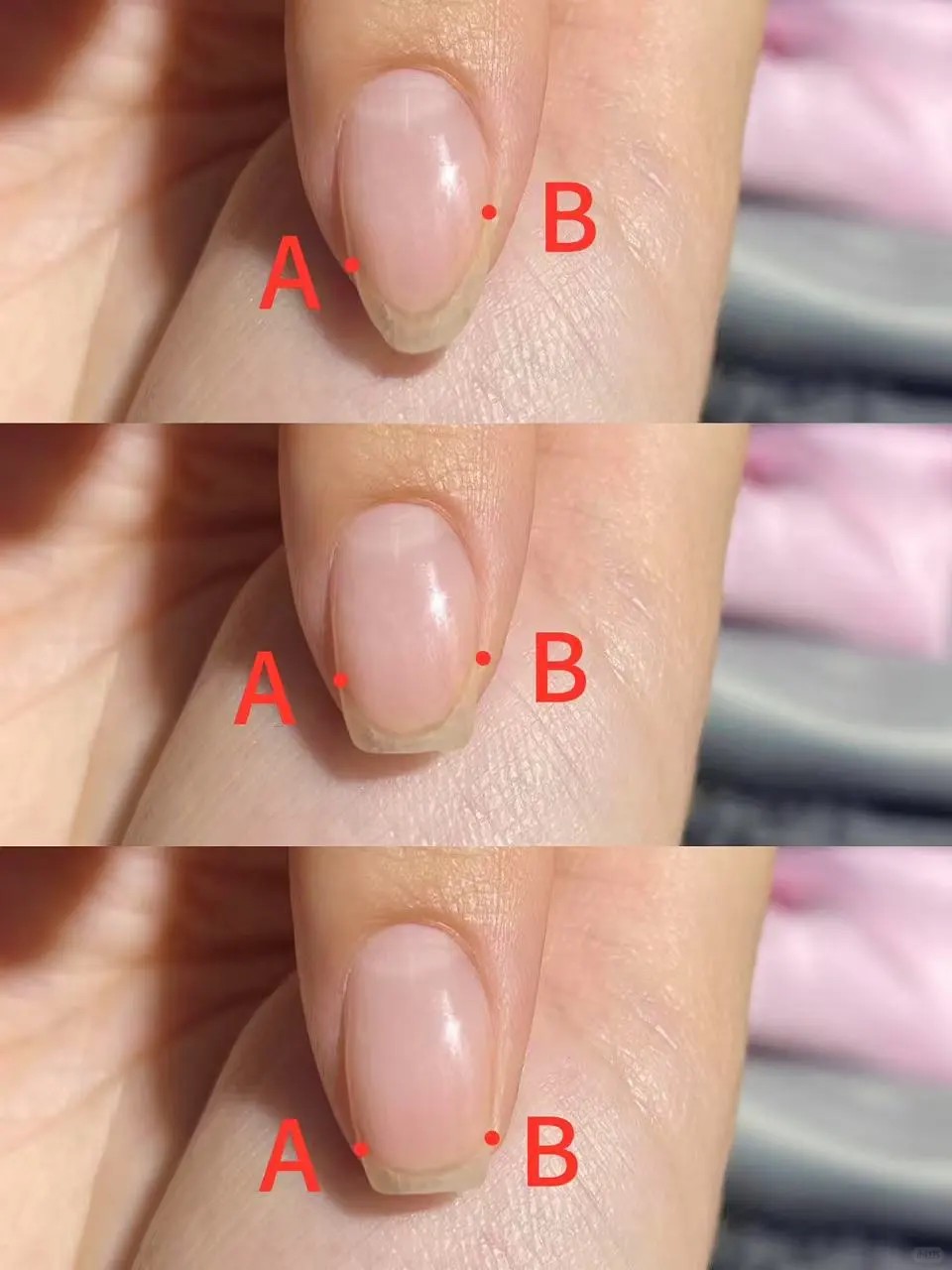 How Important Are the AB Points of the Nails💅?