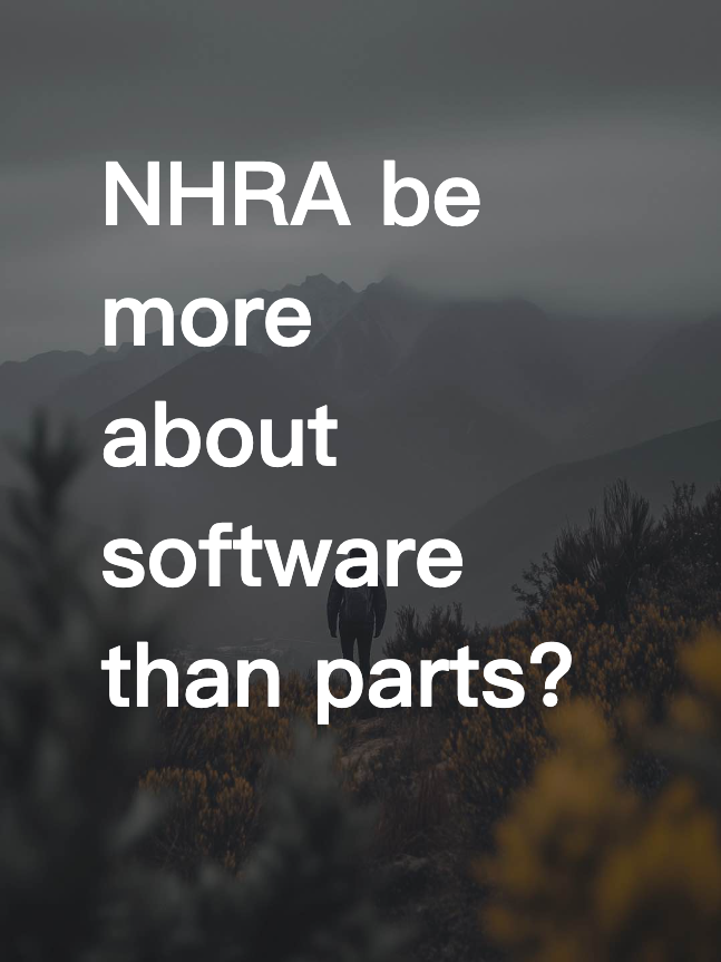 Will future NHRA be more about software than parts? That’s kinda sad.