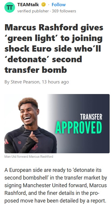 Rashford’s Next Move: Barca or Bombshell?