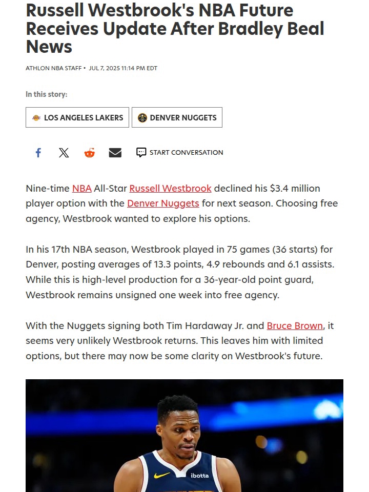 Is Brodie's Next Stop Waiting on Beal?