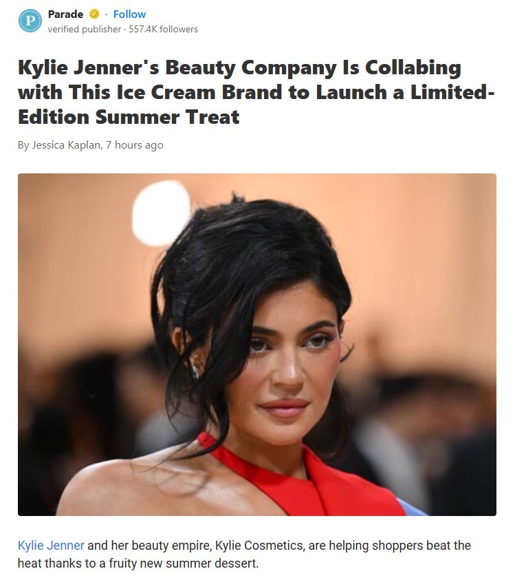 Kylie x Ice Cream Collab Drama! 🍦