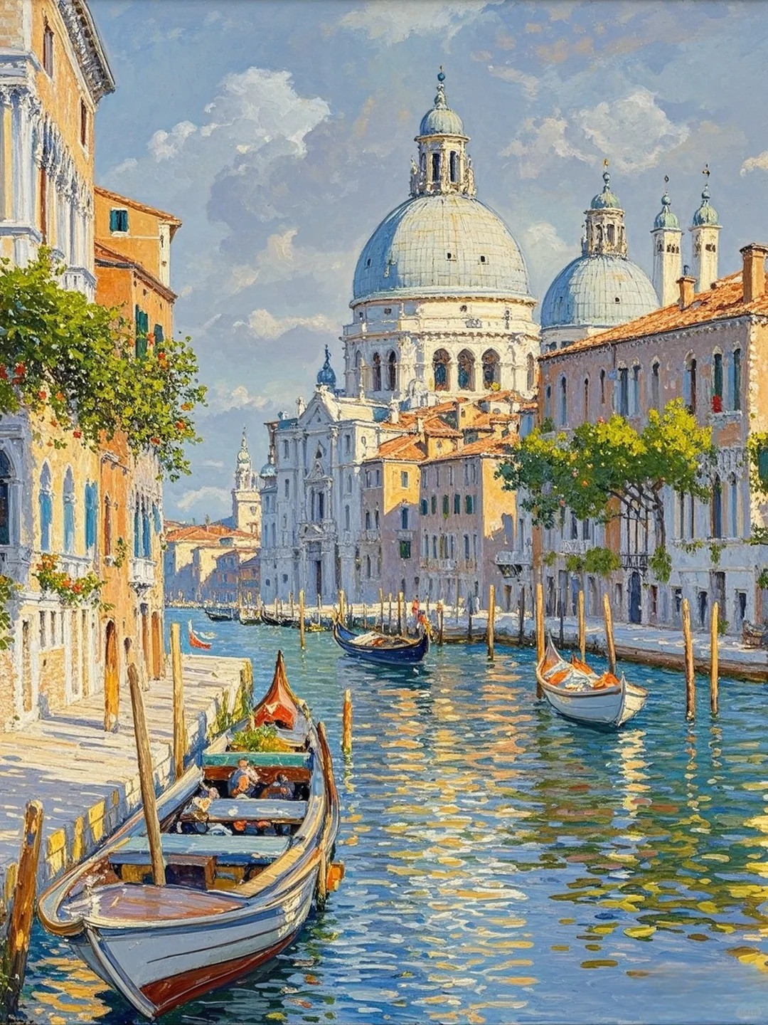 Impressionist “Venice Town” 