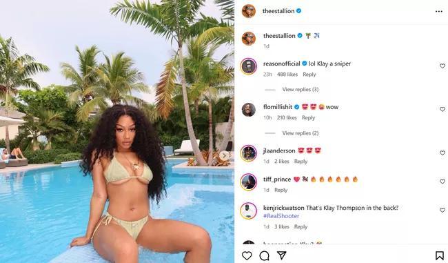 Meg Spotted w/ Klay Thompson? 👀