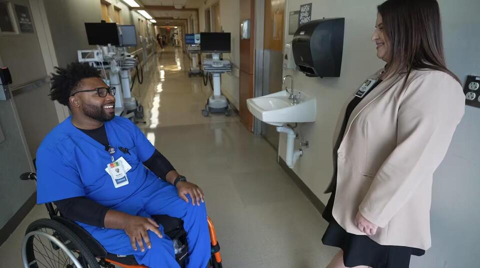 Nurse Beats Paralysis, Inspires Patients