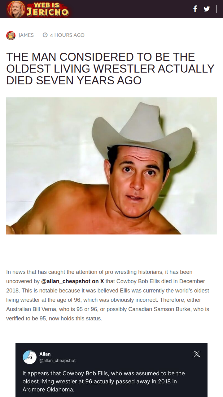 Who’s Really Wrestling’s Oldest Legend?