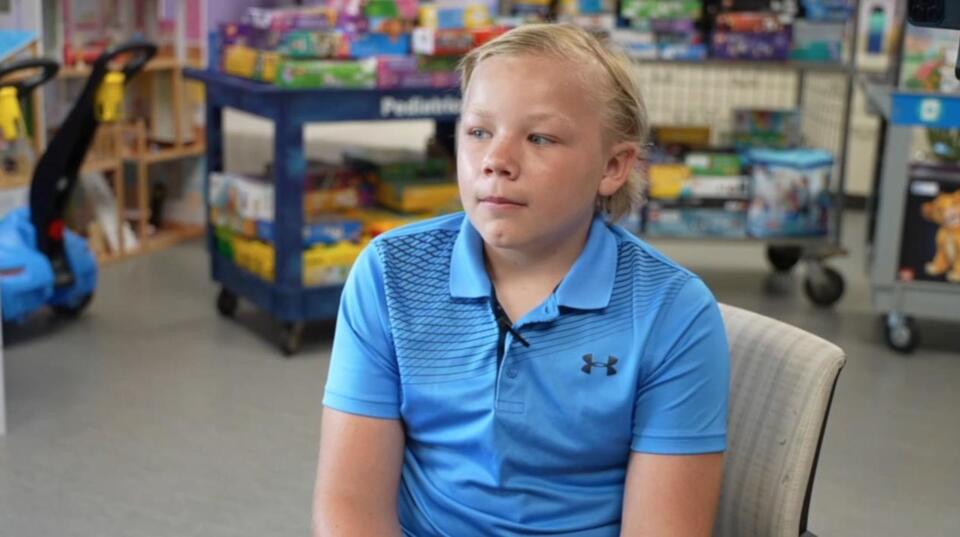 Kid Survivor Turns Lego Hero