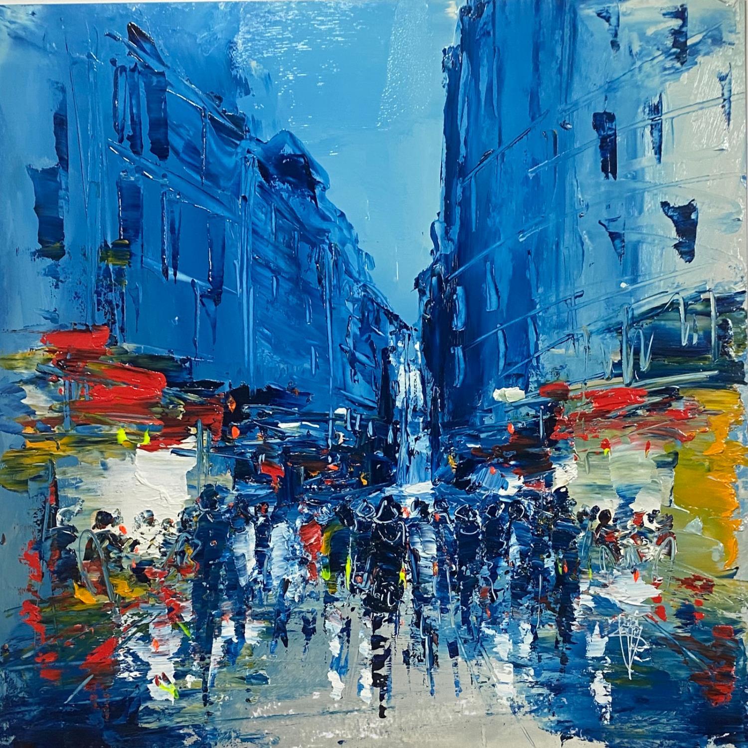 Moonlit Mysteries and Neon Dreams: Nighttime Paintings Get a Modern Glow