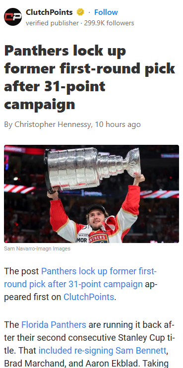 Panthers Bet Big on Mackie’s Breakout