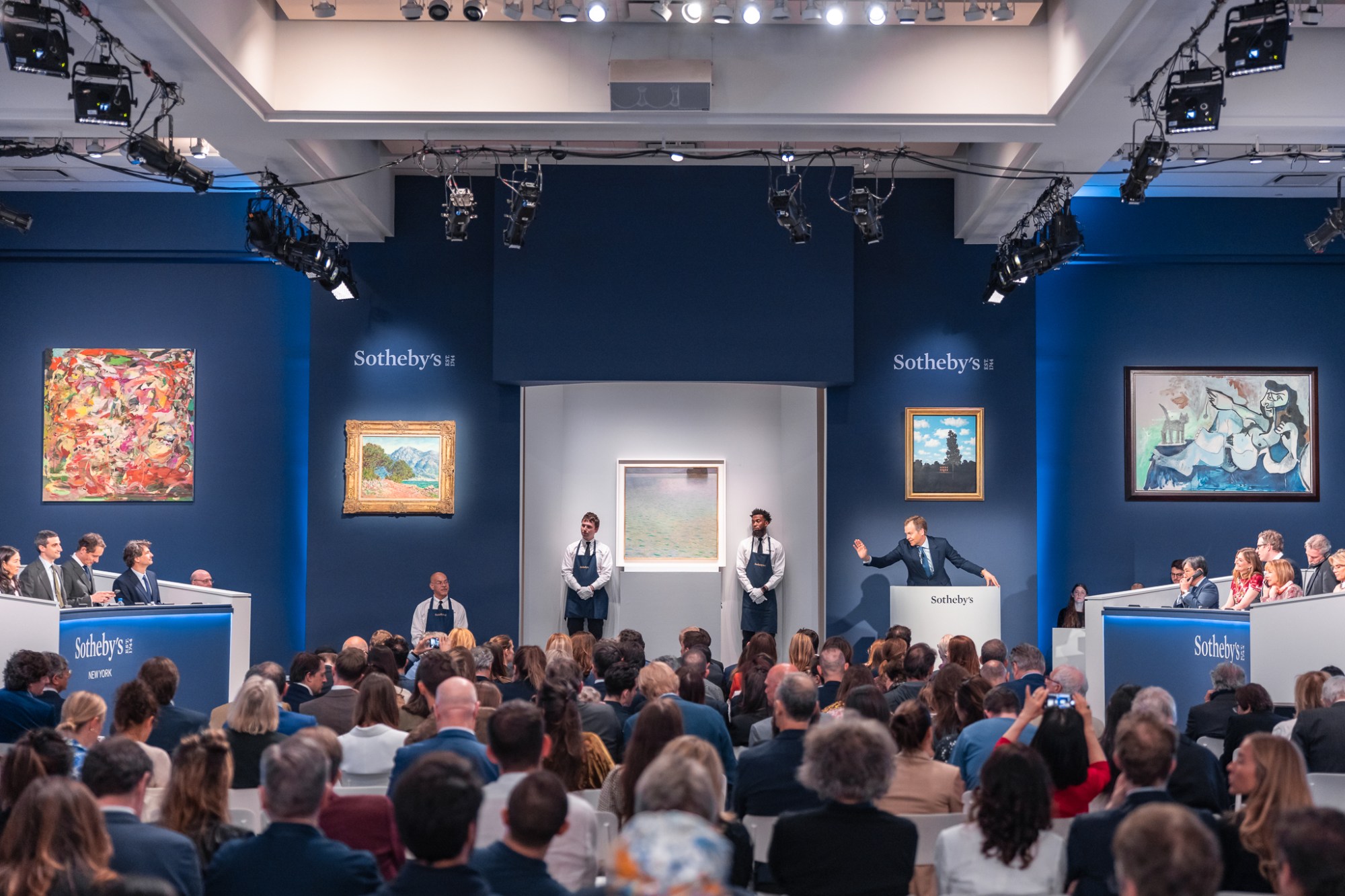 Abstract Thunder and Quiet Surprises in New York’s Auction Season