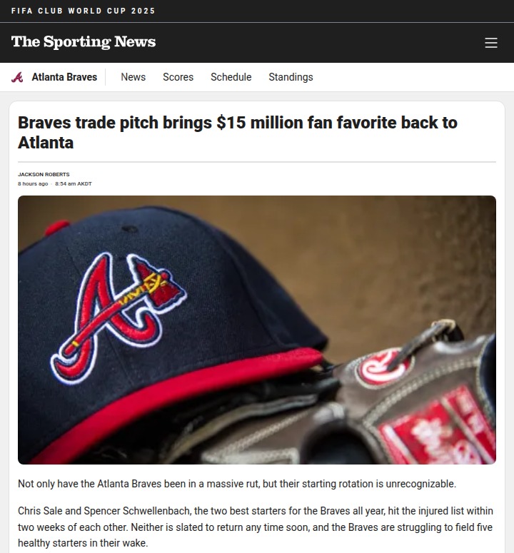 Should Braves Bring Back Uncle Charlie?