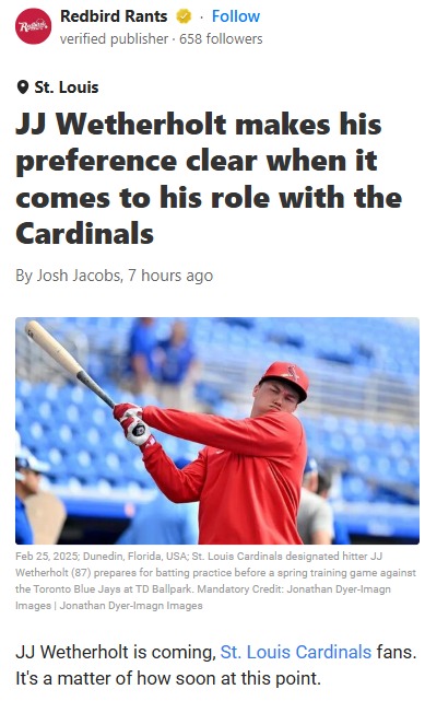 Wetherholt’s Bat: Where Will He Land?