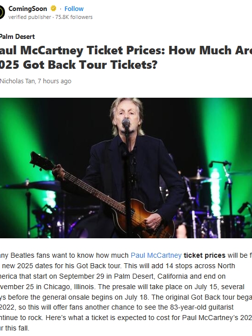 Paul Tix Drama: Fans Furious Over Prices! 🎸