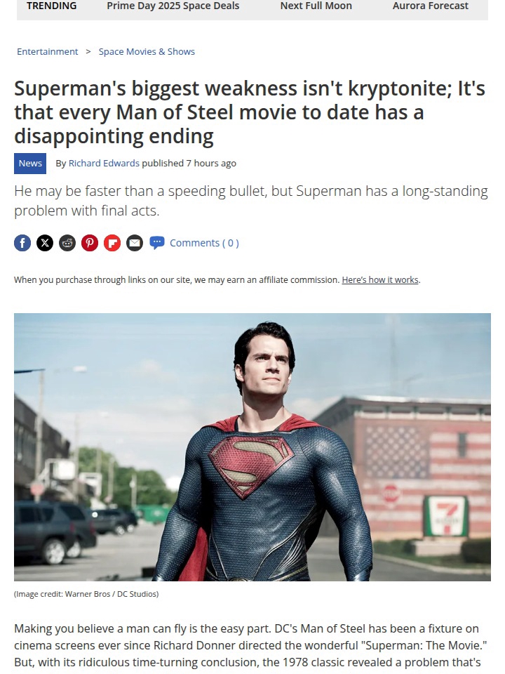 Superman Endings: Kryptonite or Writer's Block? 🦸‍♂️