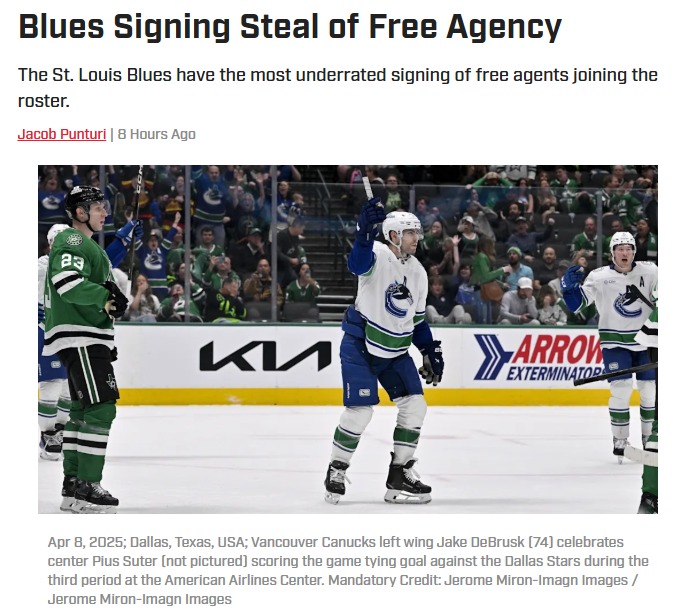 Is Pius Suter the Blues’ Secret Weapon?
