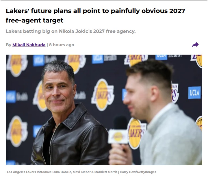Could the Joker Join Luka in LA?