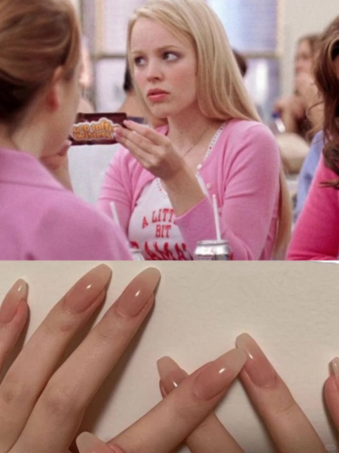 Manicure style of Queen bees in MeanGirls