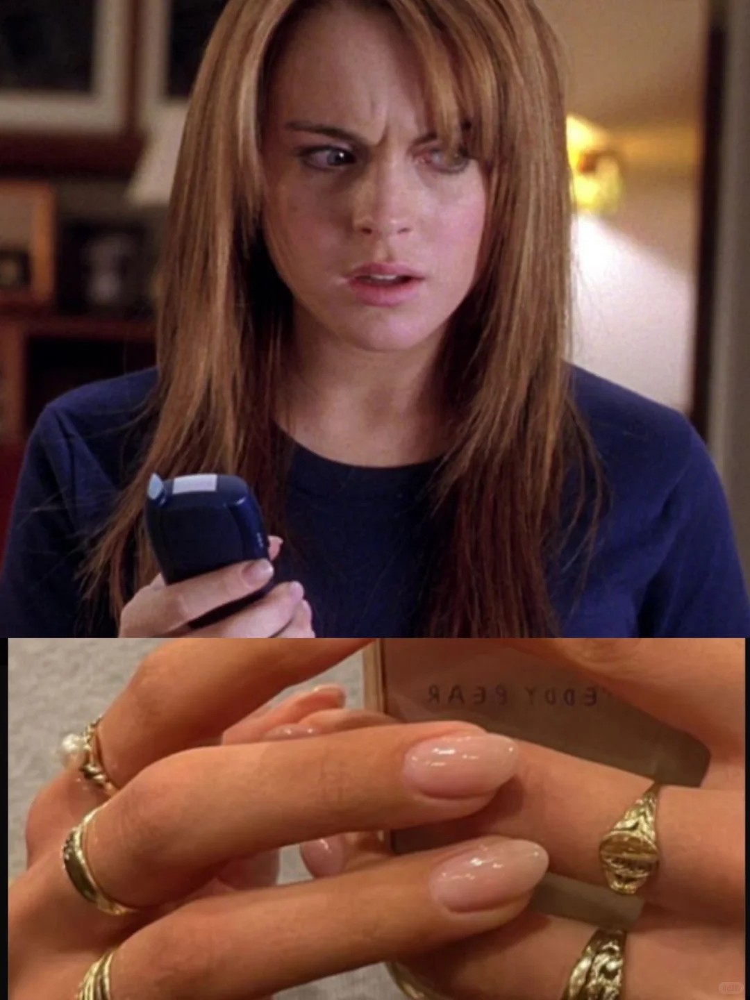Manicure style of Queen bees in MeanGirls