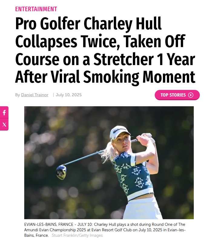 Charley Hull’s Evian Drama: Collapse Shocks Fans