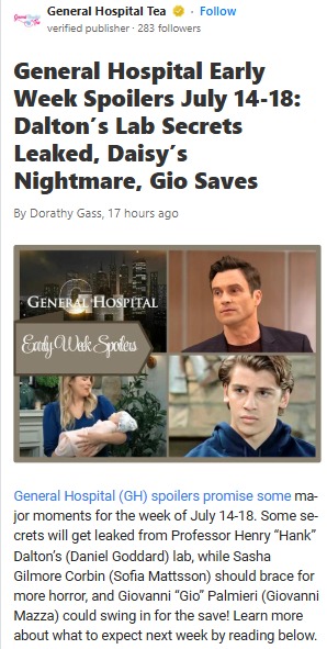 Dalton’s Lab Leak Shocks GH Fans! 🧪