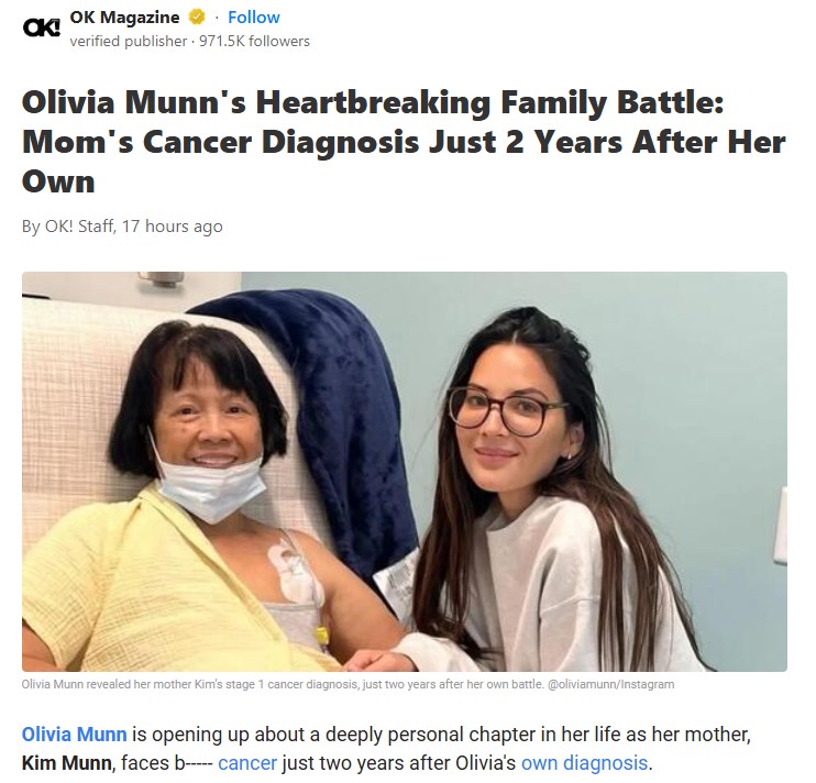 Olivia Munn’s Double Cancer Shock 💔
