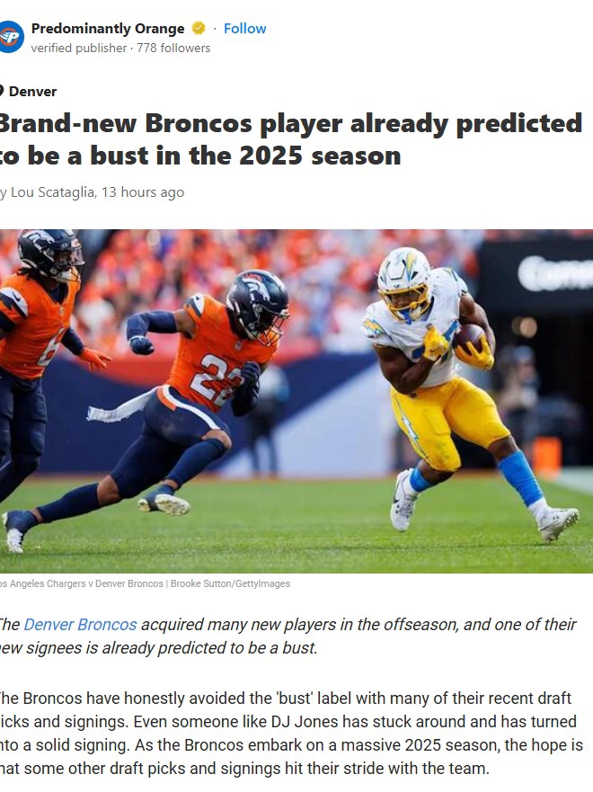 JK Dobbins: Bust or Broncos Breakout?