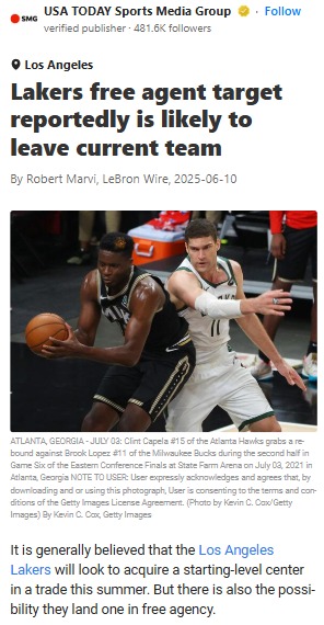Lakers front office, don’t blow this shot