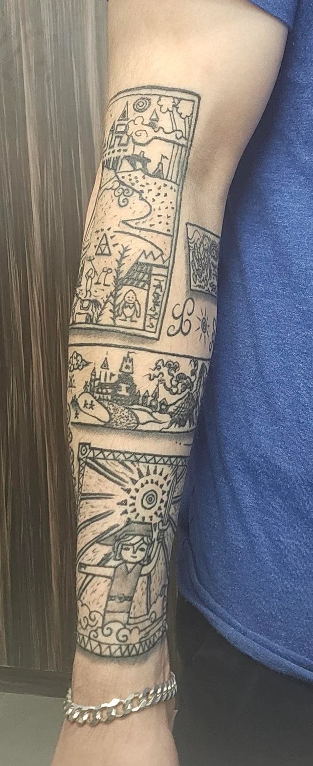 How’s the linework on this tattoo?