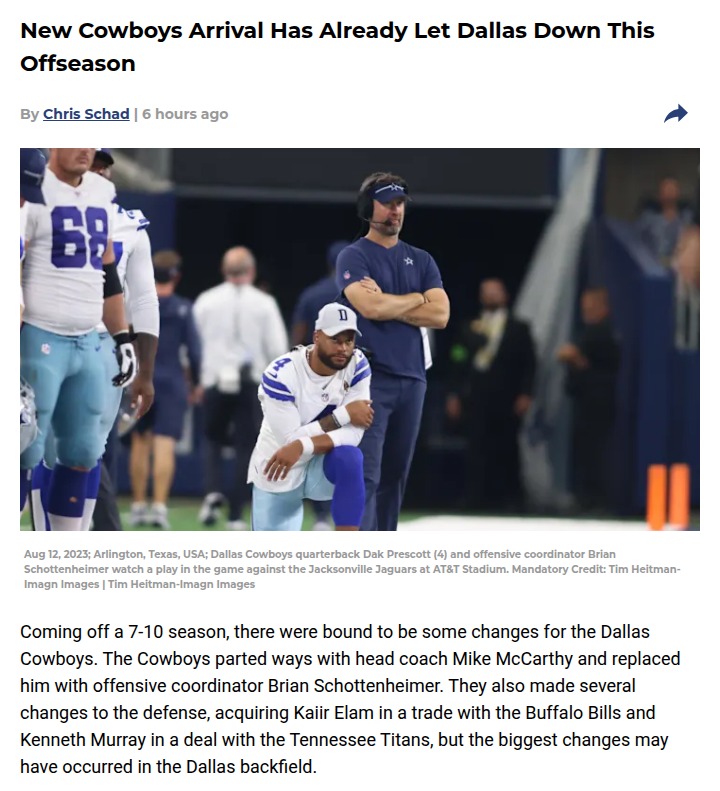Another Cowboys draft blunder?