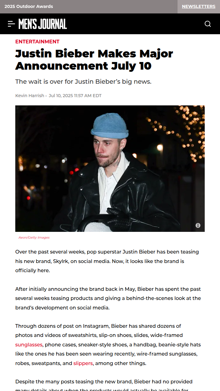 Bieber Drops Skylrk, But Where’s the Rest? 🤔
