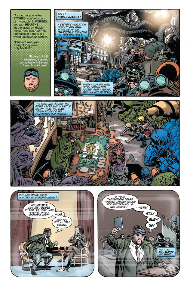 Mole Man Reveal in FF Tie-In Comic! 👀