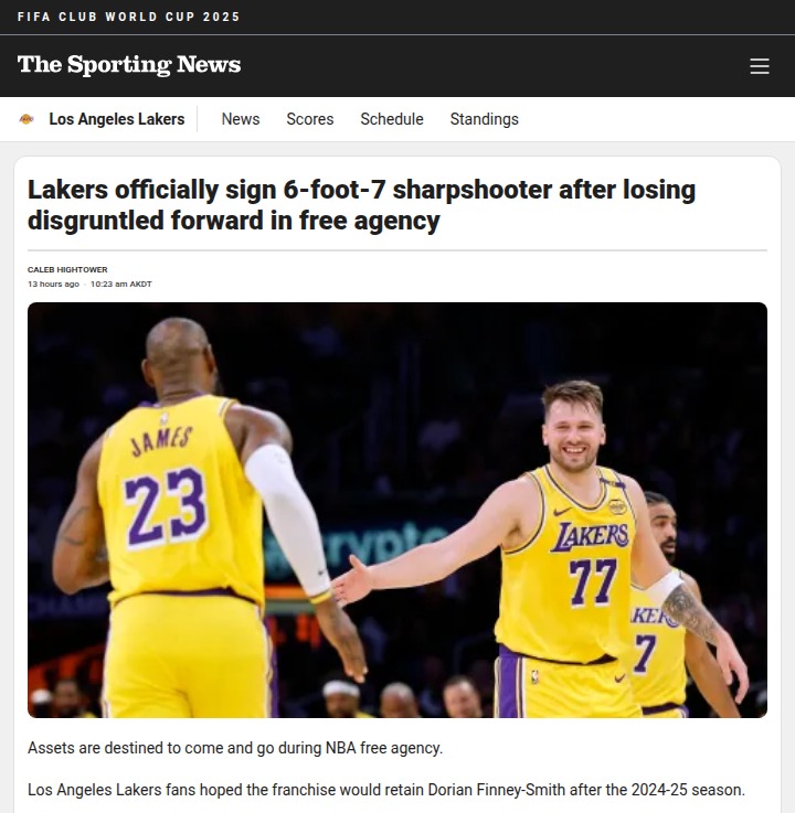 LaRavia In, DFS Out: Lakers’ Wing Shakeup