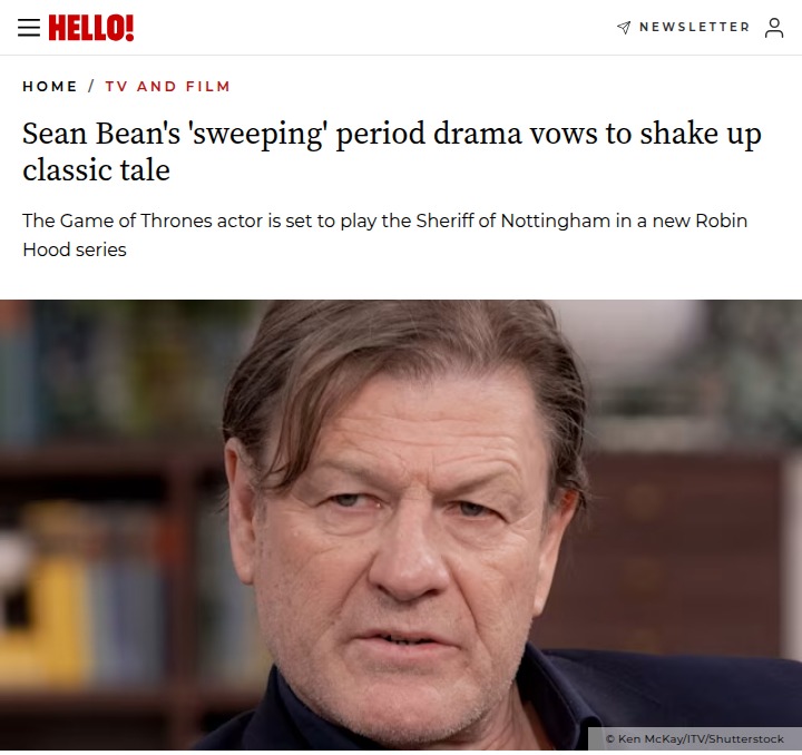 Sean Bean as Sheriff?! Robin Hood Fandom Divided 🤔