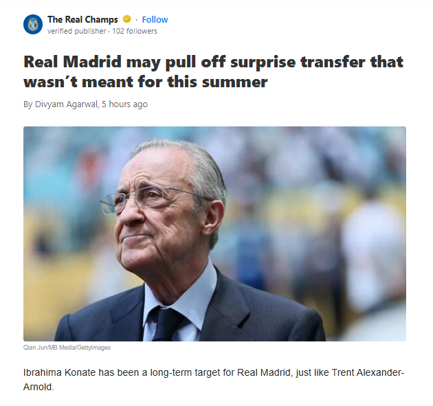 Madrid’s Sneaky Konate Move?