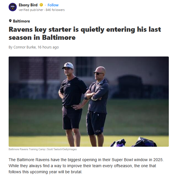Is Faalele’s Time in Charm City Ending?
